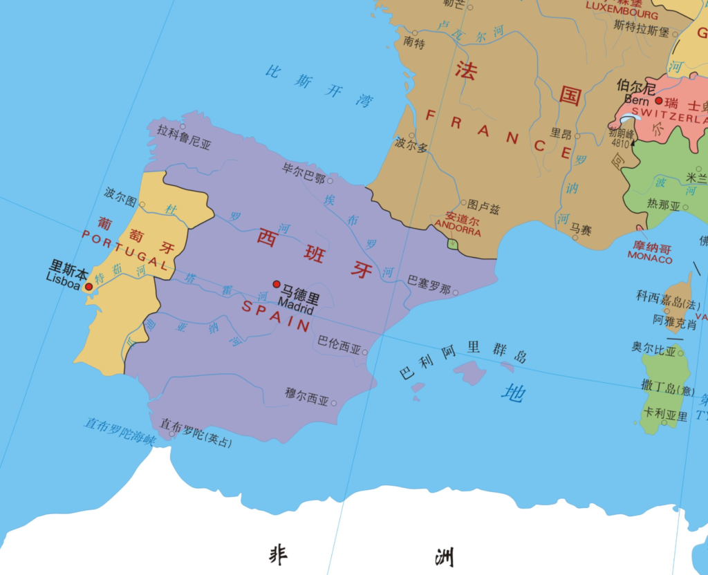 直布罗陀地图